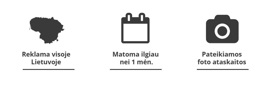 Matoma ilgiau nei 1 mėn., pateikiamos foto ataskaitos